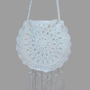 Wedding Bag, Crochet Wedding Purse , Evening Bag by Claudia's Crochet Creations